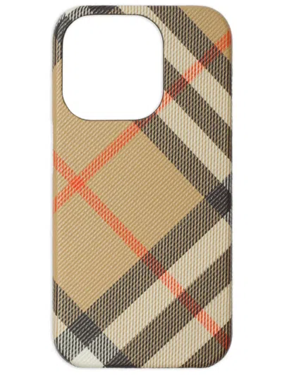 BURBERRY CHECK IPHONE 15 PRO CASE