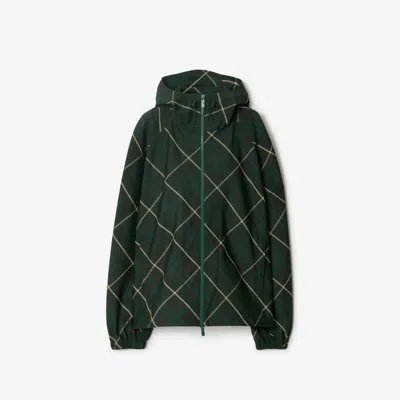 Burberry Check Jacket In Jungle