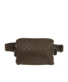 Burberry Check-jacquard Belt Bag In Brown