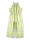 BURBERRY CHECK JUMPSUIT