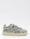 BURBERRY CHECK KNIT BOX SNEAKERS