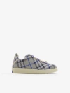 BURBERRY Check Knit Box Sneakers