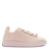 Burberry Check Knit Pattern Box Sneakers