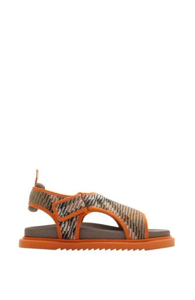 Burberry Check Knit Sandals
