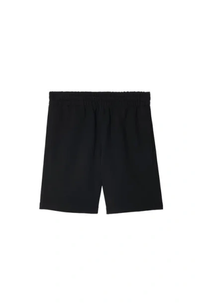 BURBERRY BURBERRY CHECK LABEL COTTON SHORTS