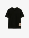 Burberry T-shirt In Black