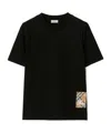 Burberry T-shirt In Black