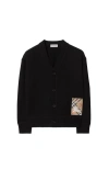 Burberry Romie Cardigan In Black