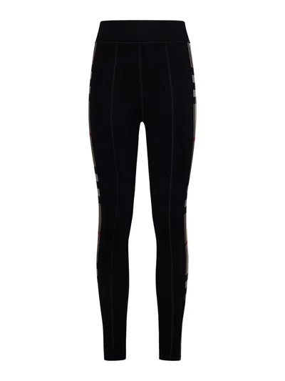 BURBERRY CHECK LEGGINGS