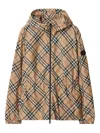 Burberry Archivio Check Hooded Jacket