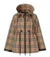 Burberry Check Lightweight Jacket In Brown