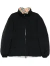 BURBERRY CHECK LINING REVERSIBLE PUFFER JACKET