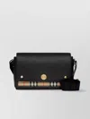 Burberry Check Lining Shoulder Bag With Adjustable Strap