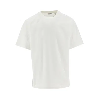 Burberry Check Logo T-shirt In White
