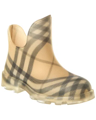 BURBERRY BURBERRY CHECK MARSH LOW RUBBER BOOT
