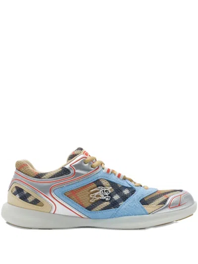 BURBERRY CHECK MATRIX SNEAKERS