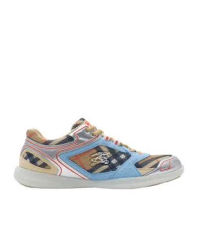 BURBERRY CHECK MATRIX SPORT SNEAKERS