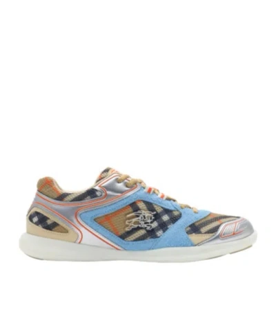 BURBERRY CHECK MATRIX SPORT SNEAKERS