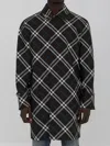 Burberry Check Medium Trench Coat In Brown