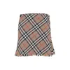 Burberry Women Embroidered Twill Mini Skirt