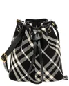 Burberry Ll Mn Drawstring Bucket Cj1-tu Nd  Female In Black