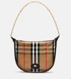 Burberry Mini Highlands Chain Bag - Women, Cotton, Linen In Multi