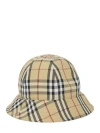 Burberry Check Motif Nylon Bucket Hat