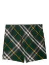 Burberry Men Check Motif Swim Shorts