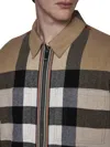 BURBERRY BURBERRY CHECK MOTIV WOOL SHIRT