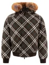 Burberry Men Check Jacket In Multi