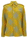 Burberry Women Shirt With Check Pattern In Multi