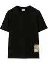 Burberry T-shirt In Black