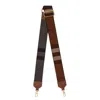 Burberry Check Pattern Adjustable Leather Strap