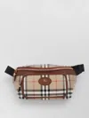 Burberry Check Pattern Belt Bag Adjustable Strap In Brown