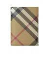 Burberry Check-pattern Bi-fold Card Holder In Nude