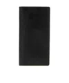 Burberry Check Pattern Bi-fold Wallet In Black