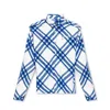 Burberry Plaid-check Button-up Shirt Jacket