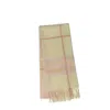 BURBERRY BURBERRY CHECK PATTERN CASHMERE SCARF