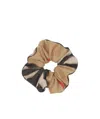 Burberry Check-pattern Cashmere Scrunchie In Nude