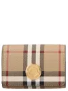 BURBERRY BURBERRY CHECK PATTERN CHAINED WALLET