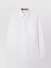Burberry Cotton Poplin Shirt Buttoned Cuffs