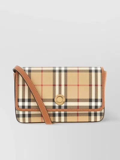 Burberry Check Pattern Crossbody Bags
