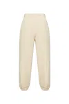 Burberry Check Pattern Elastic Waist Jogging Pants In Nutmeg