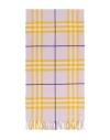 Burberry Cashmere Scarf Unisex In Fantasy