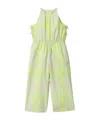Burberry Check-pattern Jumpsuit In Yellow