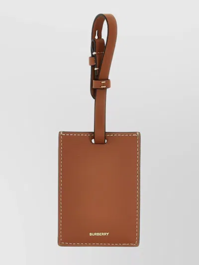 Burberry Check Pattern Luggage Tag
