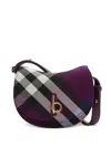 Burberry Check-pattern Mini Bag In Pansy