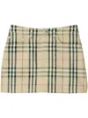 Burberry Check Denim M In Neutrals