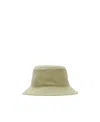 Burberry Check-pattern Reversible Bucket Hat In Nude
