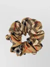 Burberry Check-print Silk Scrunchie